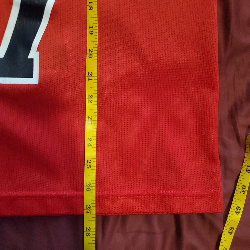 Vintage Toni Kukoc Chicago Bulls Red Jersey - Picture 7 of 9
